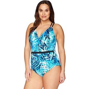 Coastal Blue Women's Shaper Control One Piece Swimsuit